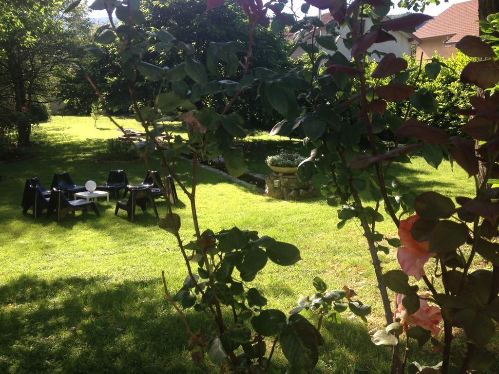 Logis Hotel Restaurant Le Castel Fleuri Saint-Jean-en-Royans Dış mekan fotoğraf